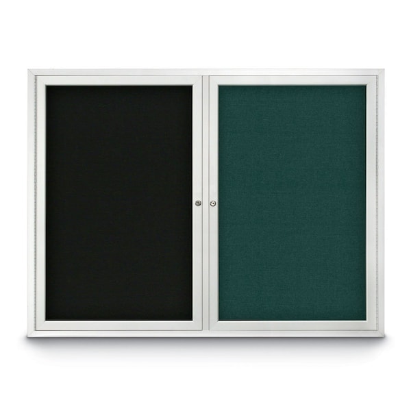 Corkboard, 72"x36", Buff/Black